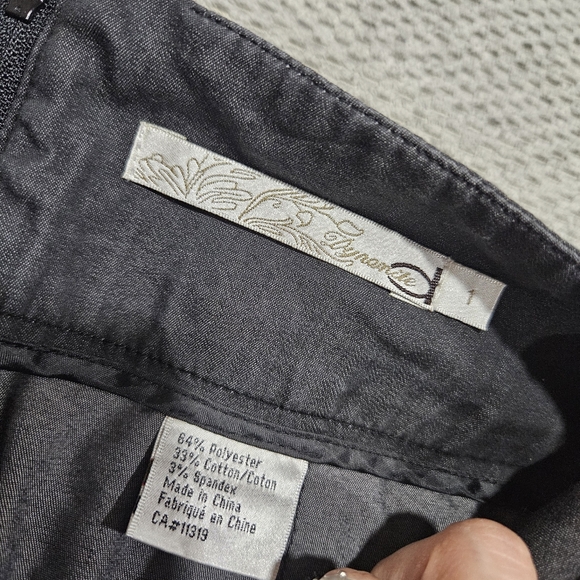 3/$21! Vintage Dynamite Skirt, Gray, Size 1 - Picture 4 of 8